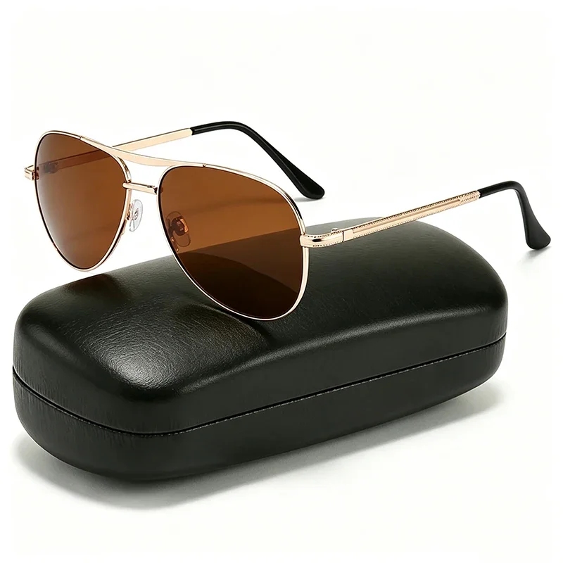Designer Sunglasses - 1 szt. Okulary przeciwsłoneczne z podwójnymi