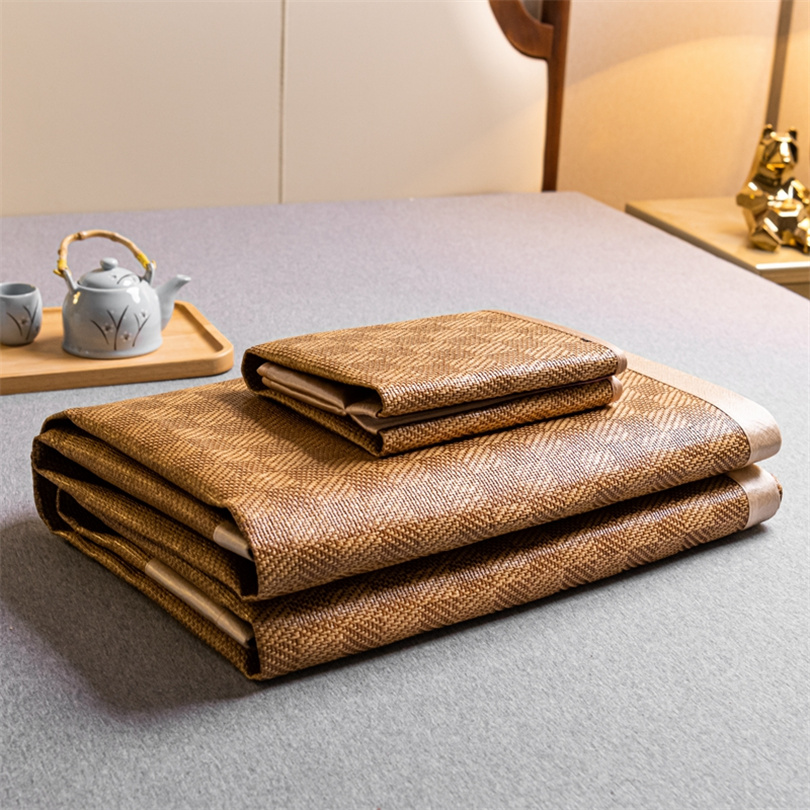 Silk Pillowcase - Chłodząca Mata Bambusowa Letnia Mata i
