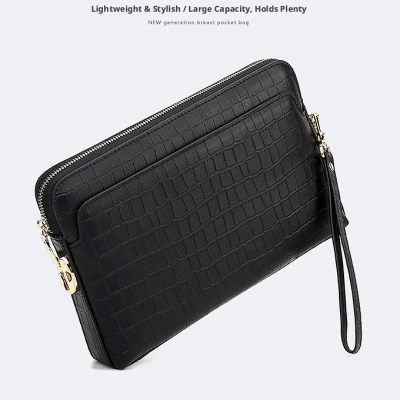 Leather Wallet Men - Nowa, ekskluzywna męska torba wykonana z