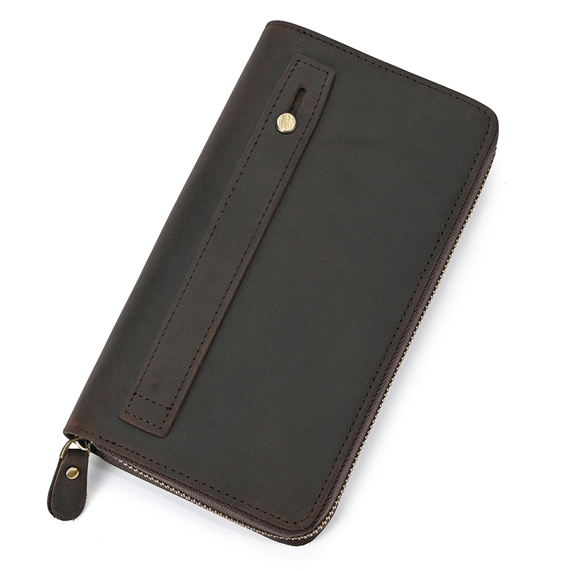 Portfel męski ze skóry natural – Leather Wallet Men recenzja i cena