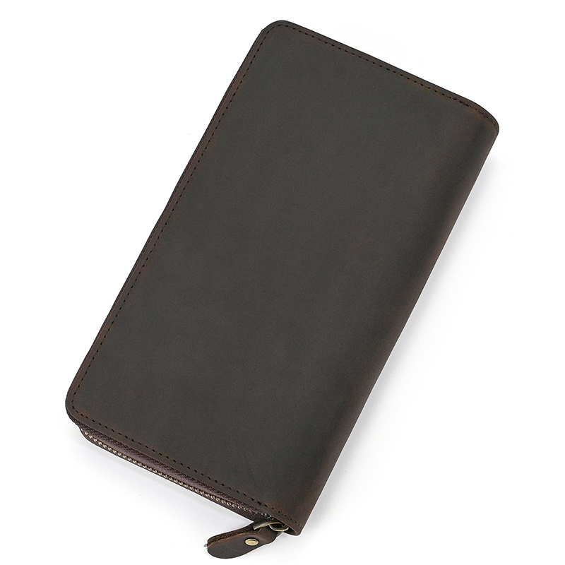 Portfel męski ze skóry natural – Leather Wallet Men recenzja i cena