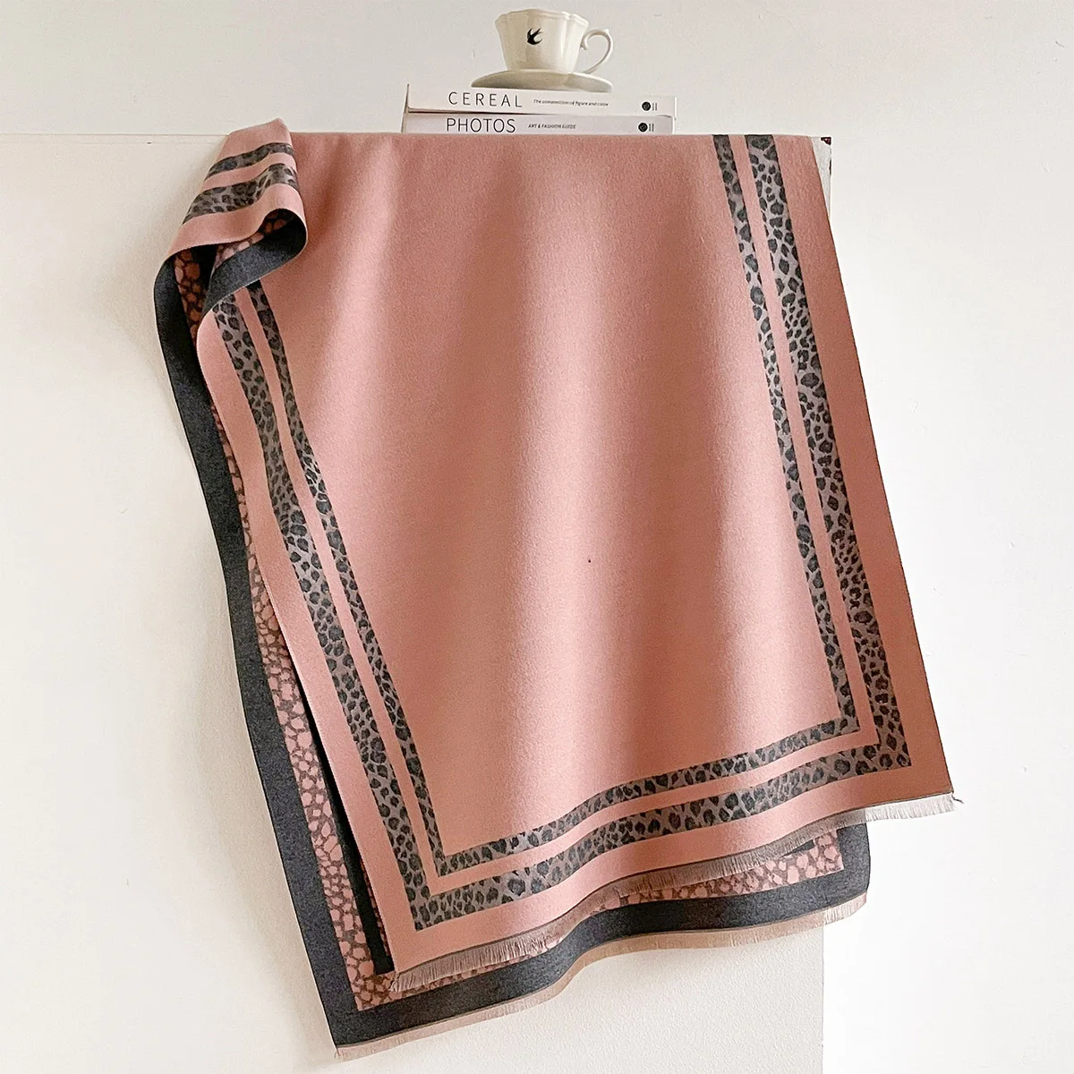 Zimowy, dwustronny, ciepły, du – Cashmere Scarf recenzja i cena