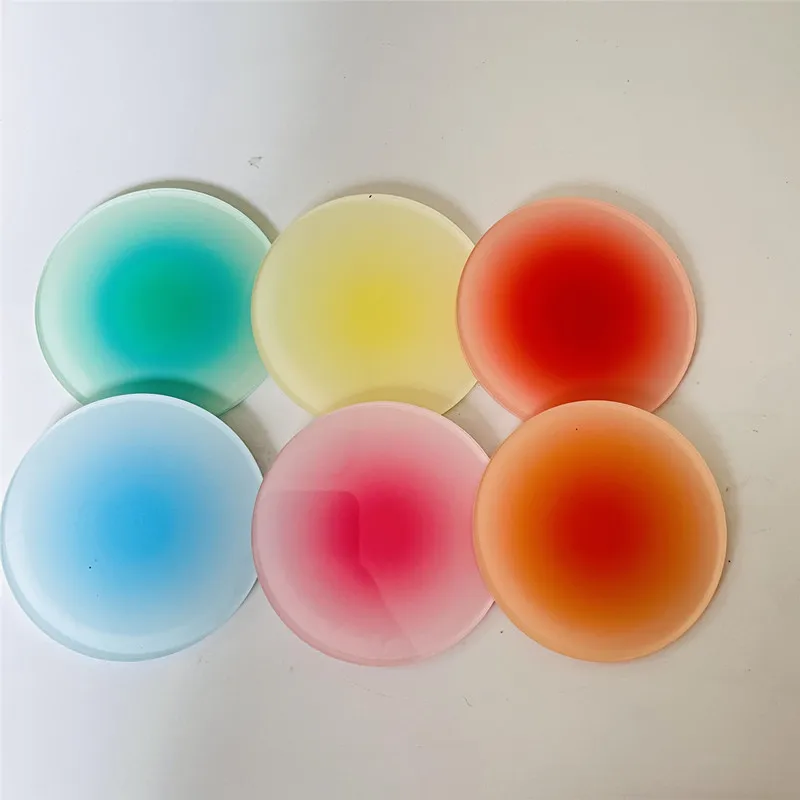 3/6 sztuk Ins gradient kolorów – Marble Coaster Set recenzja i cena