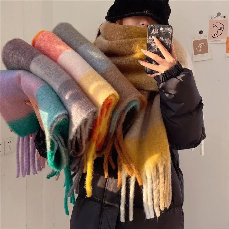 2026 Zimowy Gruby Ciepły Szal  – Cashmere Scarf recenzja i cena