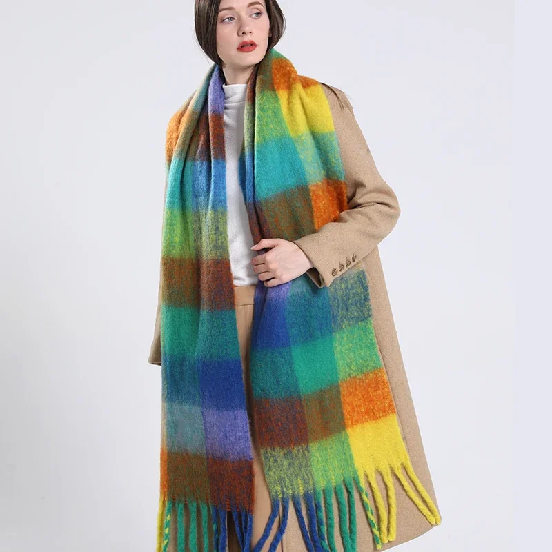 2026 Zimowy Gruby Ciepły Szal  – Cashmere Scarf recenzja i cena