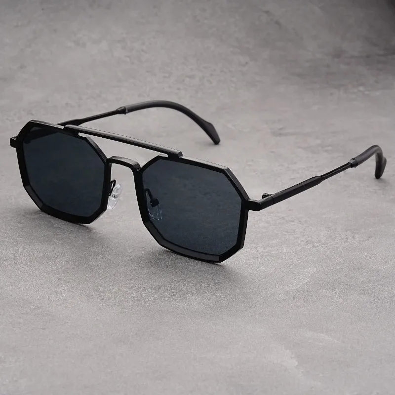 Nowe okulary z podwójną metalo – Sunglasses Uv400 recenzja i cena