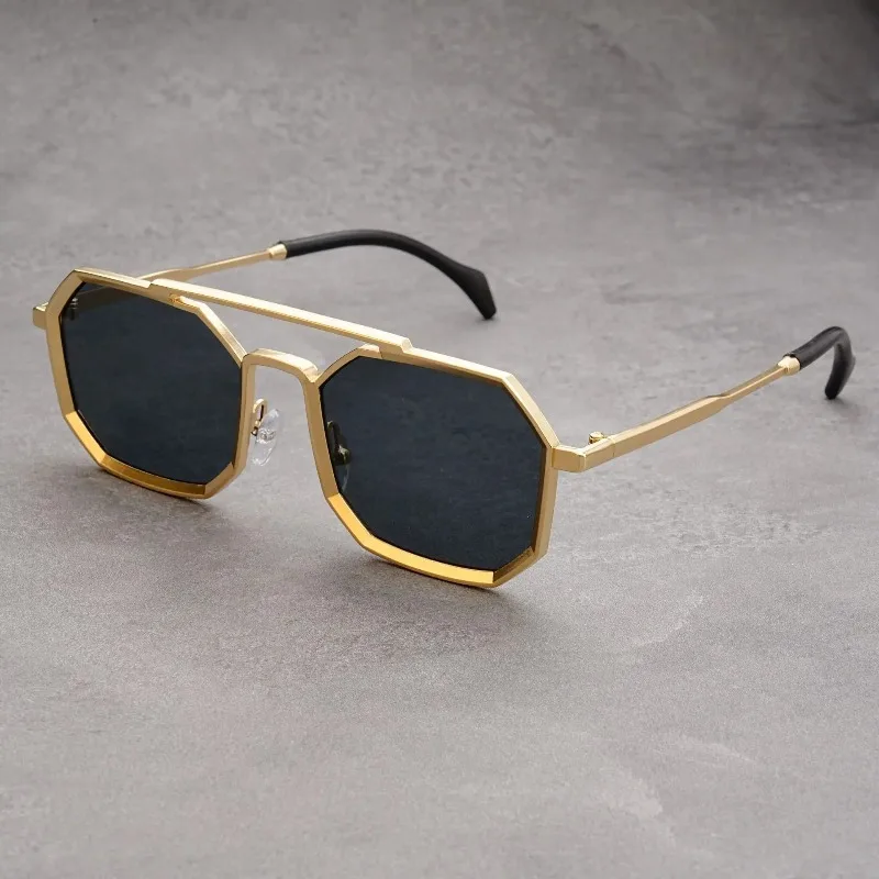 Nowe okulary z podwójną metalo – Sunglasses Uv400 recenzja i cena