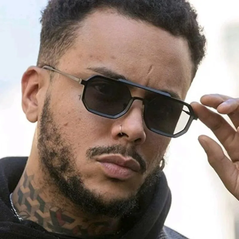 Nowe okulary z podwójną metalo – Sunglasses Uv400 recenzja i cena