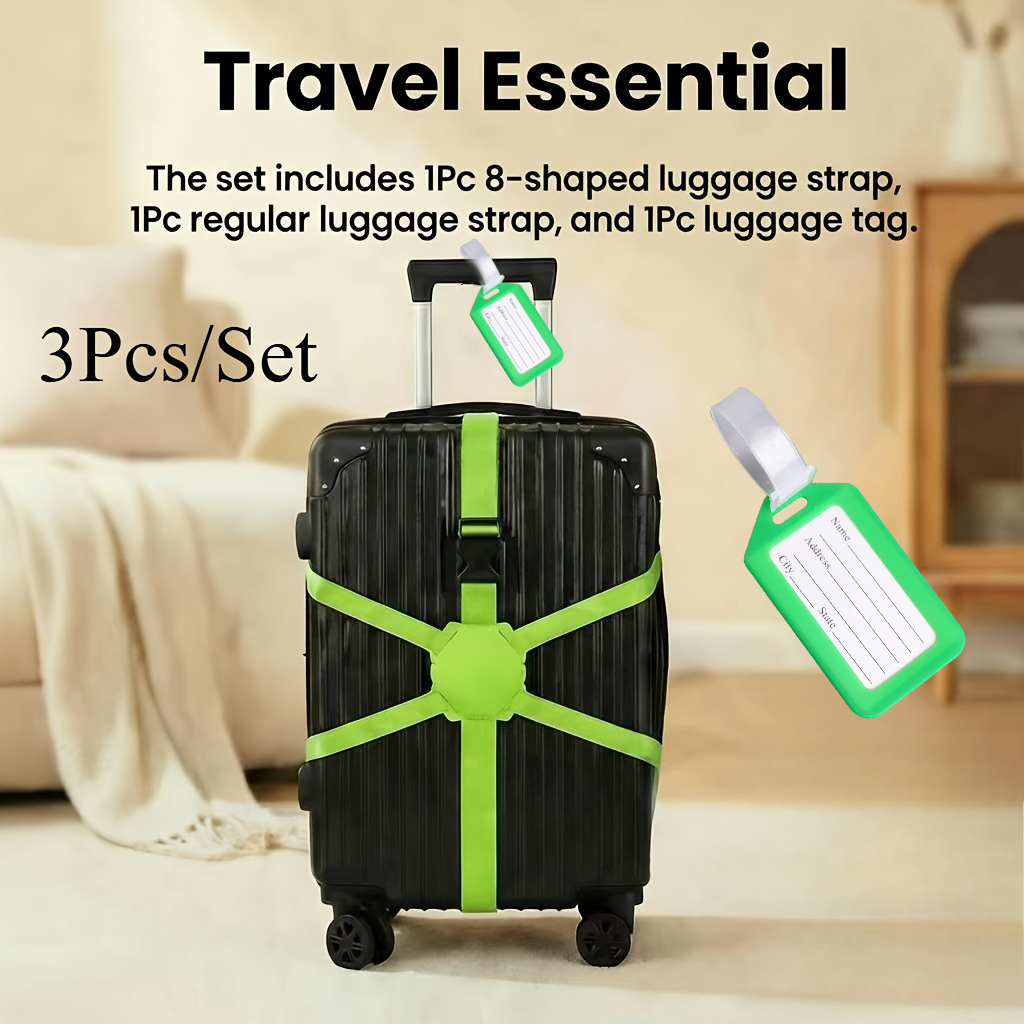 3-częściowy zestaw (2 paski do – Travel Luggage Set recenzja i cena