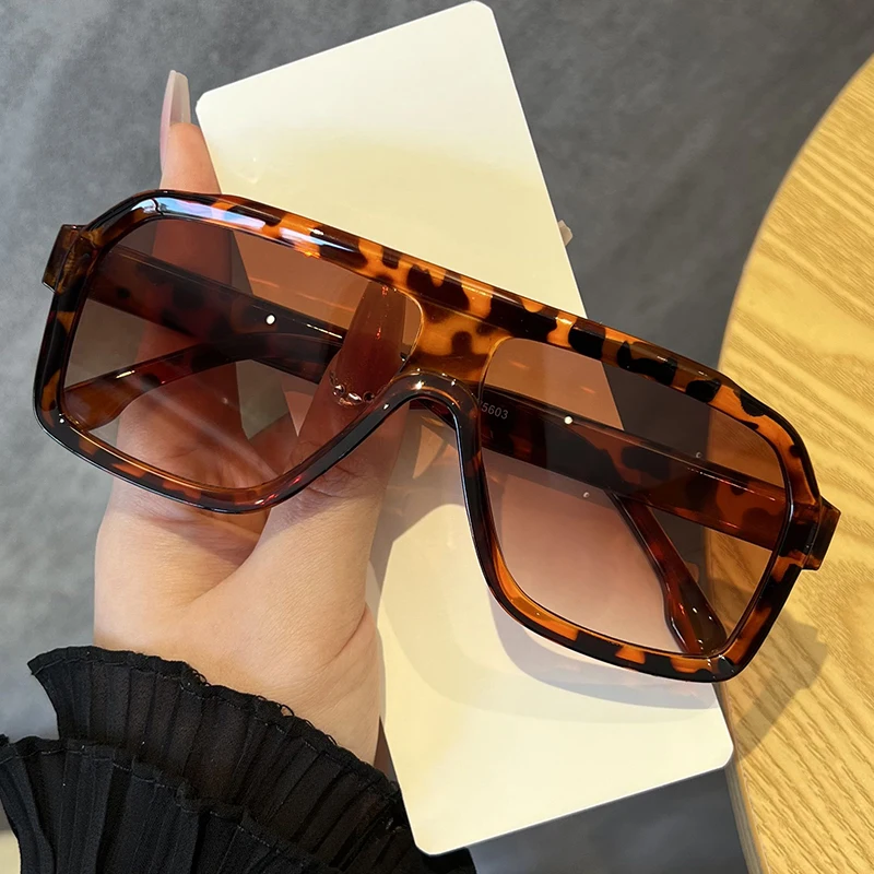 1 sztuka – duże, kwadratowe ok – Sunglasses Uv400 recenzja i cena