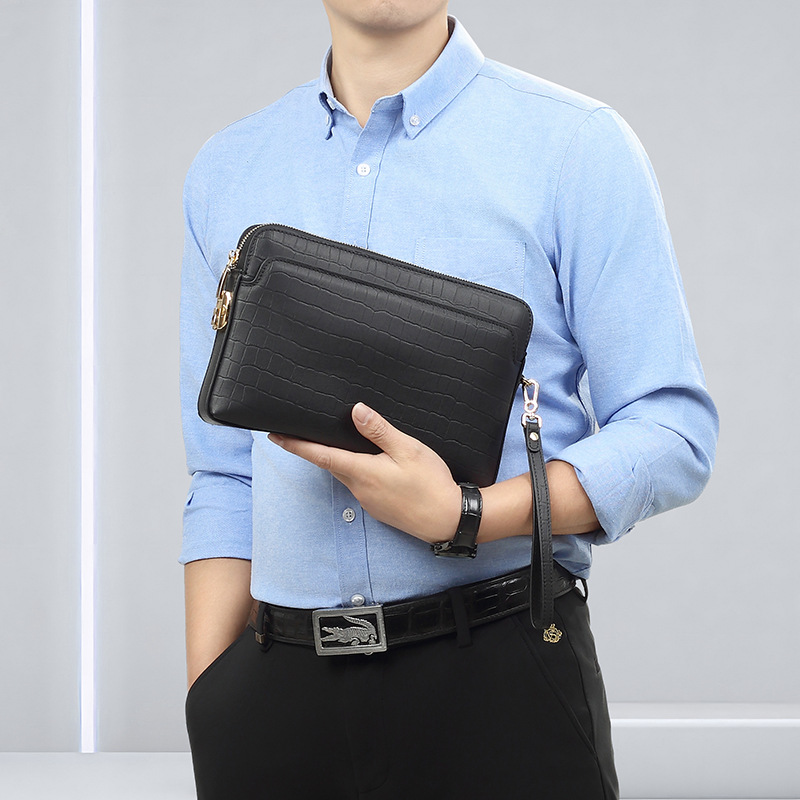 Nowa, ekskluzywna męska torba  – Leather Wallet Men recenzja i cena