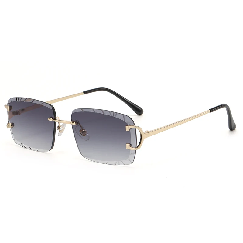 Modne okulary bezramkowe w kwa – Sunglasses Uv400 recenzja i cena