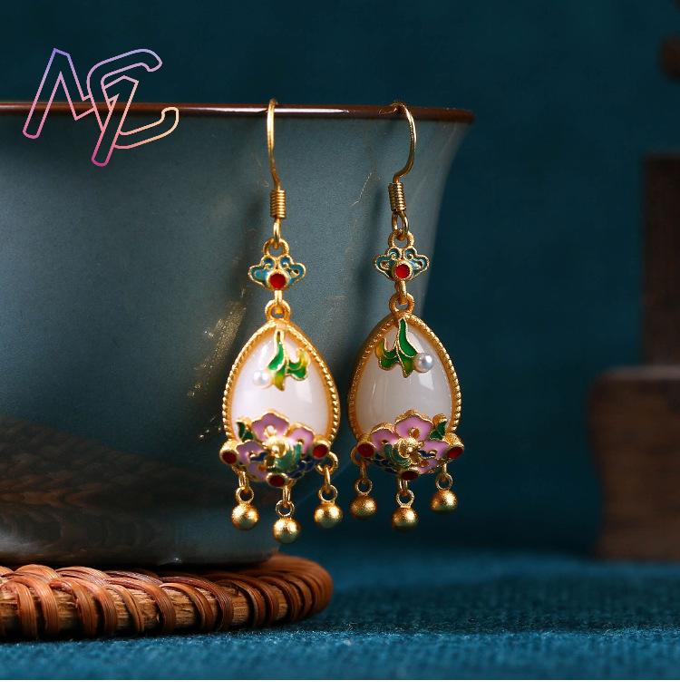 Naturalne jadeitowe kolczyki w – Gold Plated Jewelry recenzja i cena