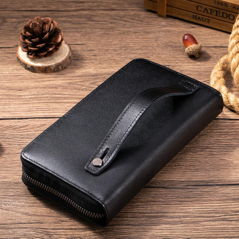 Nowy Męski Portfel Vintage z P – Leather Wallet Men recenzja i cena