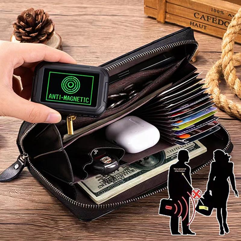 Nowy Męski Portfel Vintage z P – Leather Wallet Men recenzja i cena