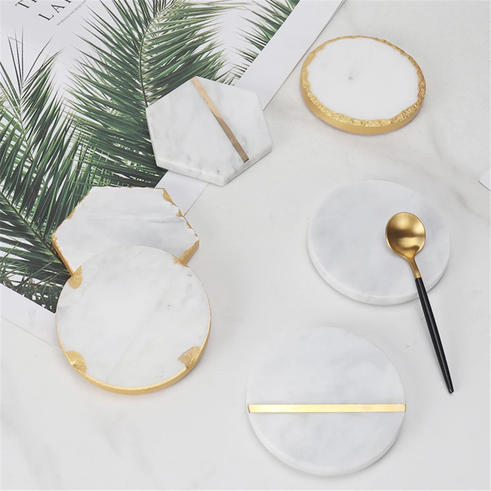 Luksusowa ceramiczna podkładka – Marble Coaster Set recenzja i cena