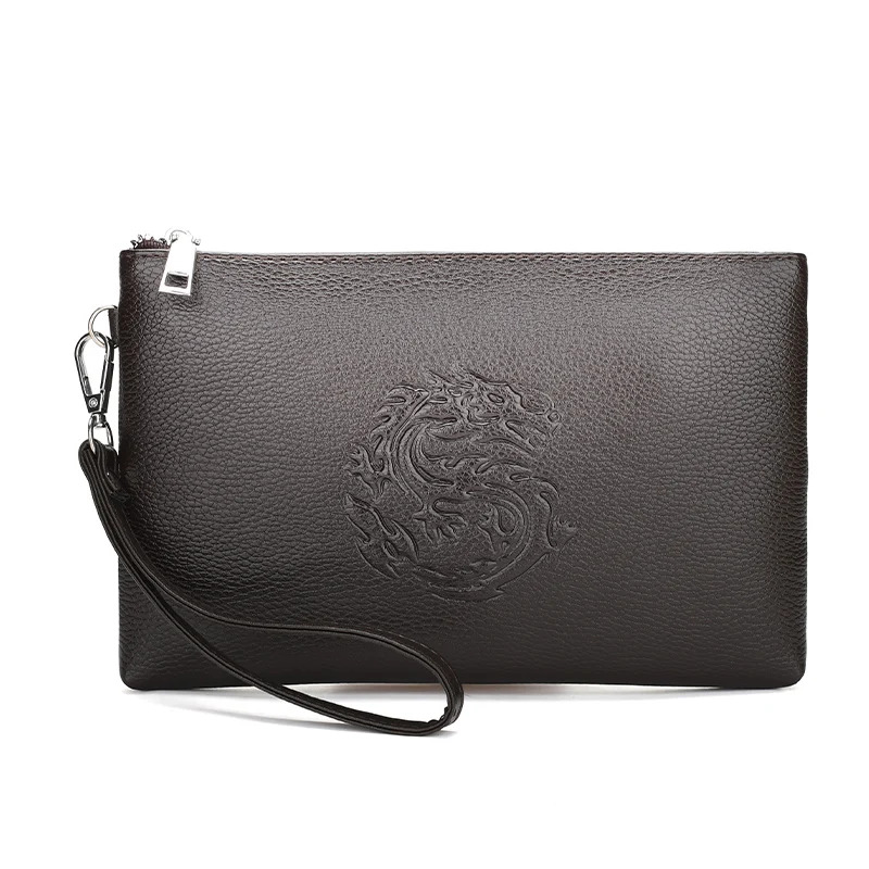 Męska saszetka z PU skóry, dłu – Leather Wallet Men recenzja i cena