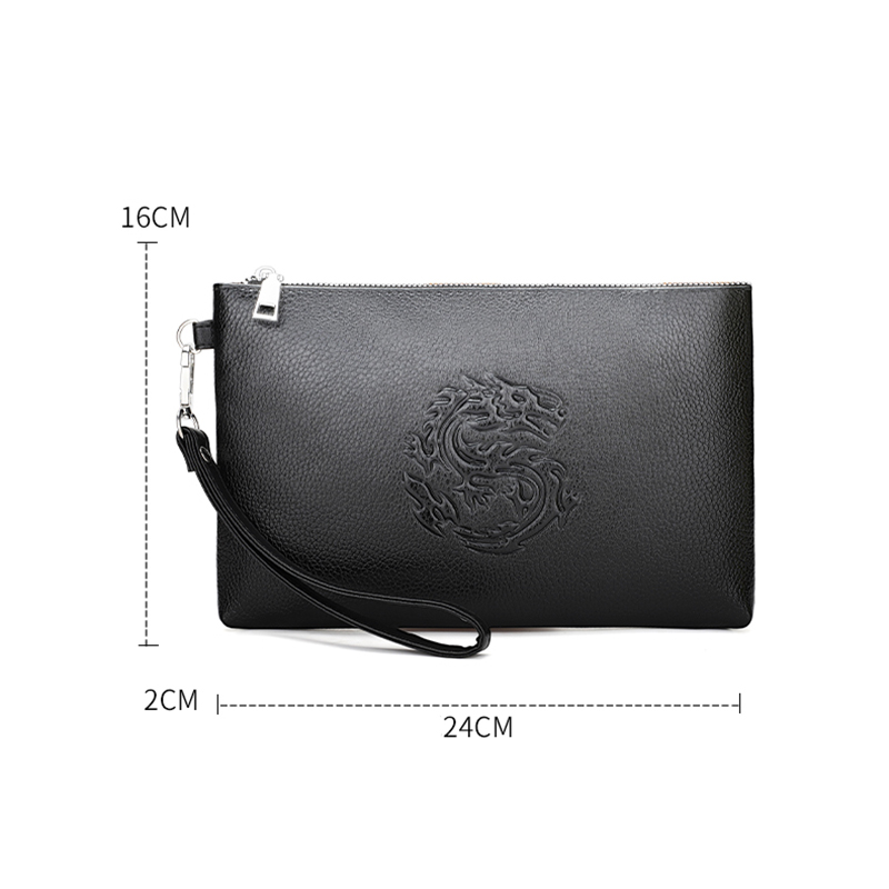 Męska saszetka z PU skóry, dłu – Leather Wallet Men recenzja i cena