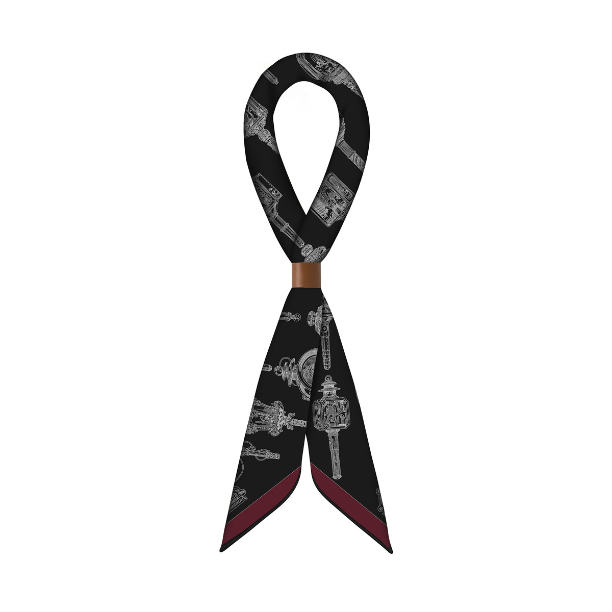 Czarny Luksusowy Jedwabny Szal – Cashmere Scarf recenzja i cena